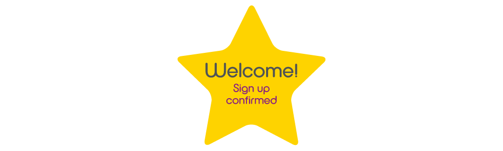 Thank you for signing up